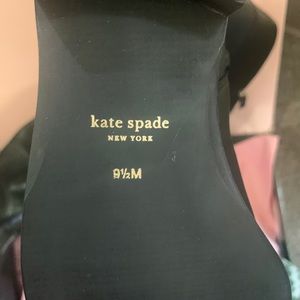 Kate spade women black boots 9.5.